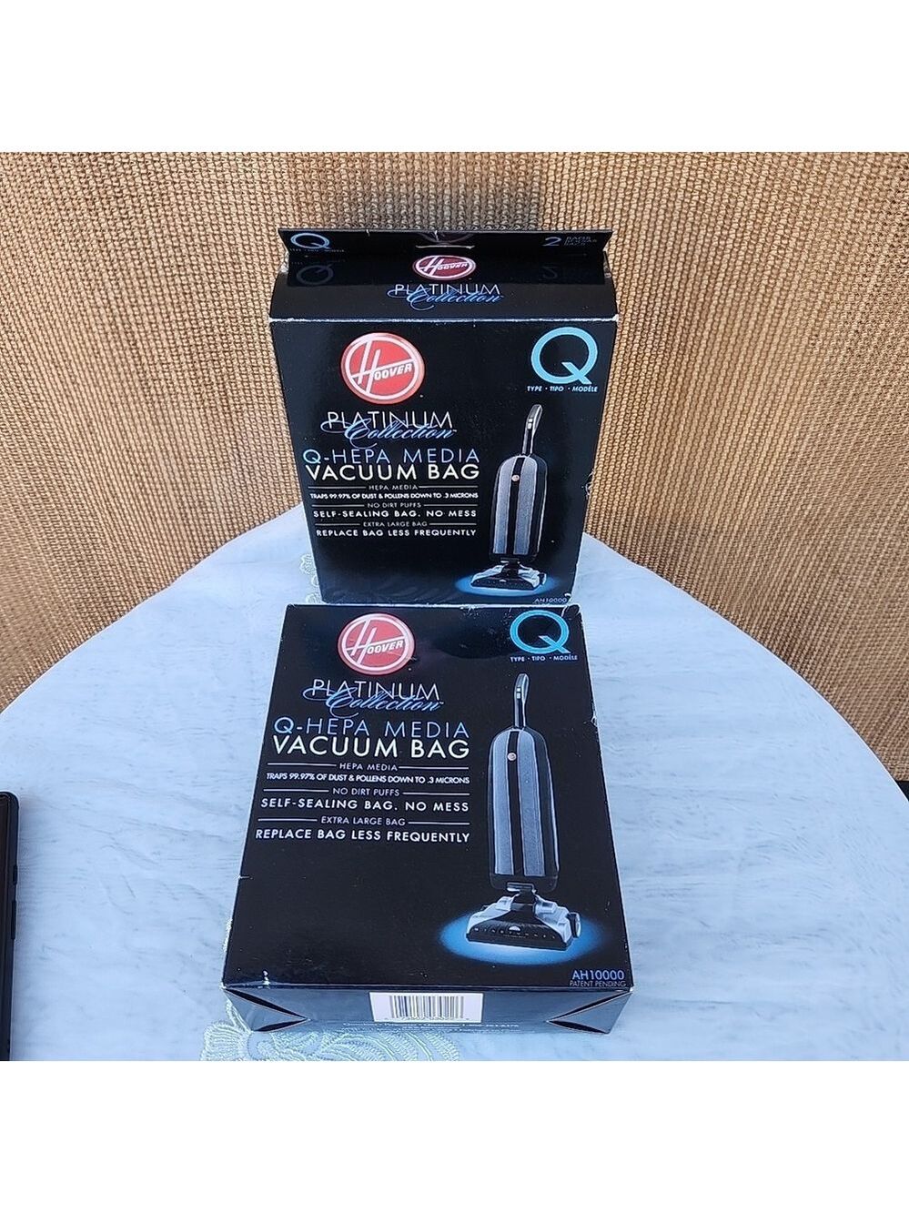 New Hoover Platinum Type-Q HEPA XL Vacuum Bag (2-Pack) 2 Sets Of 2